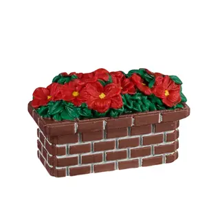 Lemax Poinsettia Planter