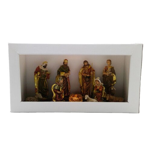 Kerstgroep Poly 10-delig - 26 cm