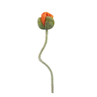 Kunstbloem Poppy Ilse Oranje - 69 cm
