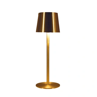 Tafellamp Oplaadbaar Goud - Ø9x27,5 cm