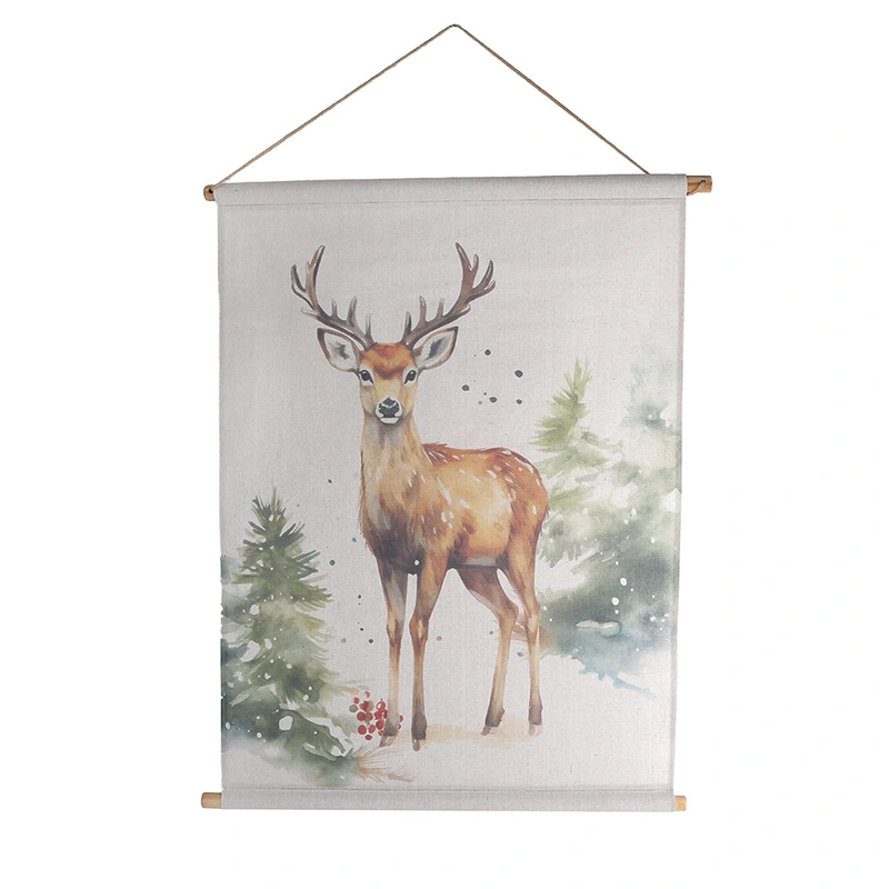 Poster Christmas Deer - 76x97 cm