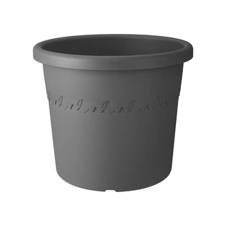 Elho Algarve Cilindro Pot Ø25 cm - Antraciet - afbeelding 1