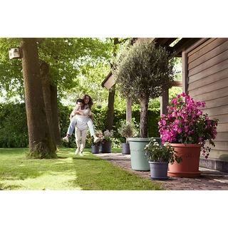 Elho Algarve Cilindro Pot Ø58 cm - Tijmgroen - afbeelding 4