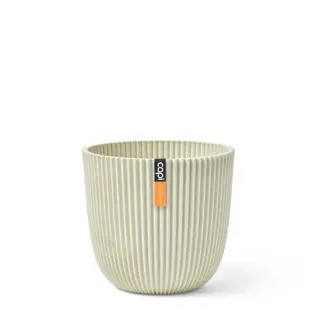 Capi Pot Bol Groove Zaagsel Beige - 16,5x15 cm - afbeelding 1