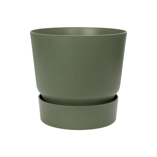 Elho Greenville Pot Ø14 cm - Blad Groen - afbeelding 1