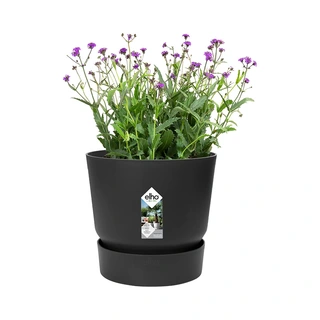 Elho Greenville Pot Ø18 cm - Living Black - afbeelding 2