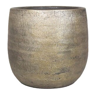 Floran Pot Mira Industrieel Goud - Ø18x16 cm