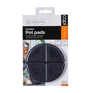 Capi Pot Pads Outdoor - Zwart - afbeelding 2