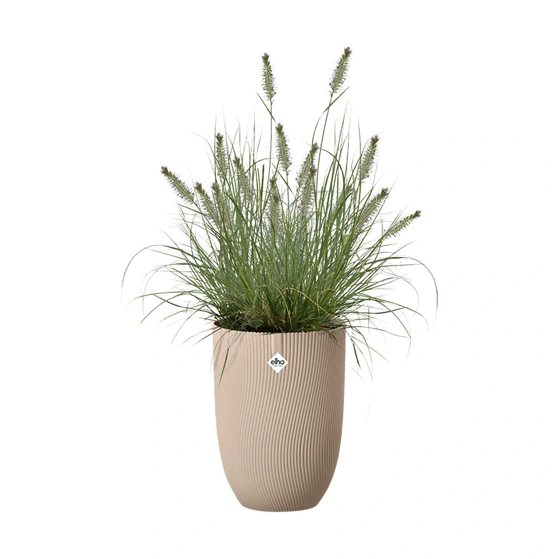 Elho Sereh Pot Hoog Ø40 cm - Koele Klei - afbeelding 2
