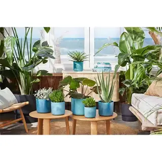 Elho Bloempot Ocean Atlantisch Blauw - 14 cm - afbeelding 5