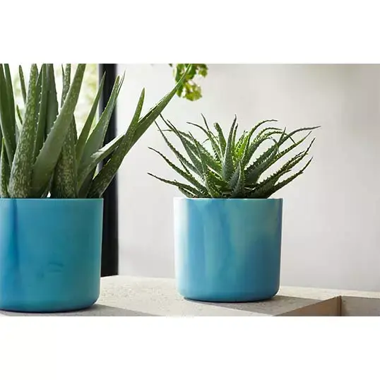 Elho Bloempot Ocean Atlantisch Blauw - 14 cm - afbeelding 7
