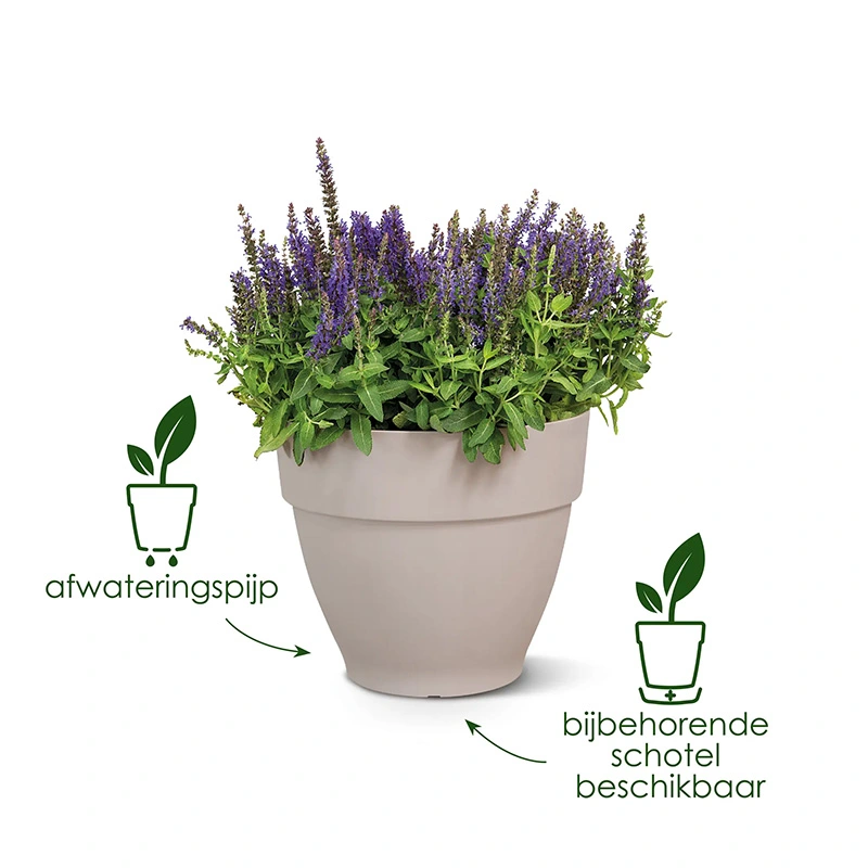 Elho Vibia Campana Pot Ø25 cm - Esdoorn Paars - afbeelding 3