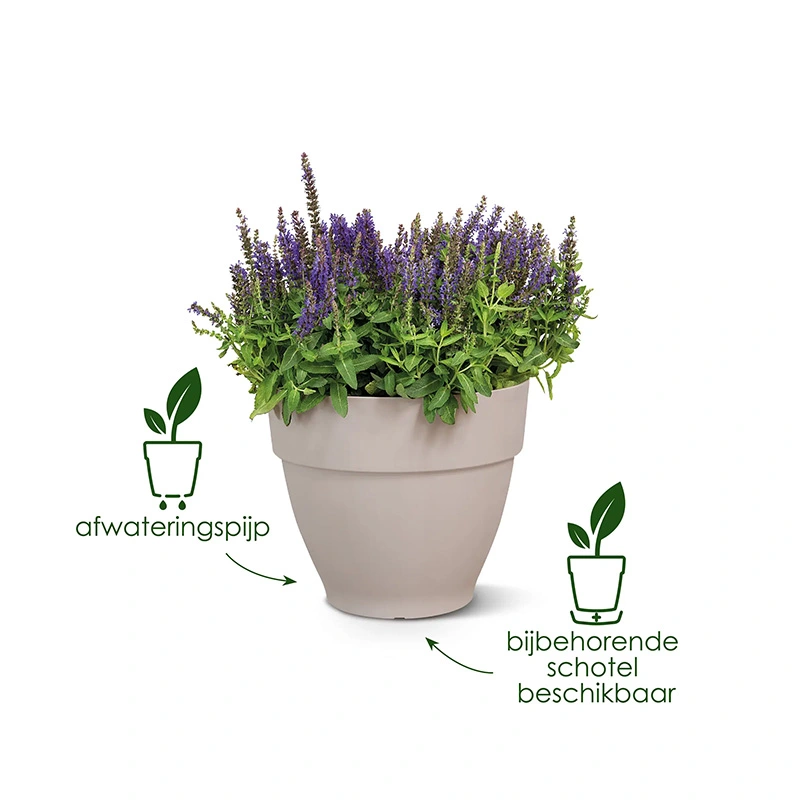 Elho Vibia Campana Pot Ø35 cm - Pistachegroen - afbeelding 4