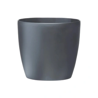 Elho Pot Brussels met wiel Ø35 cm - Antraciet - afbeelding 1