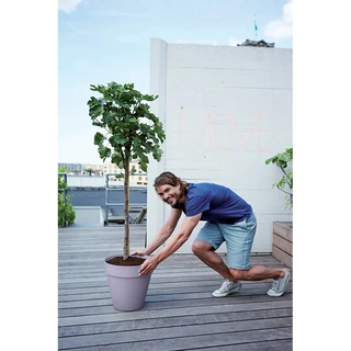 Elho Loft Urban Pot+Wiel Ø40 cm - Lila - afbeelding 3