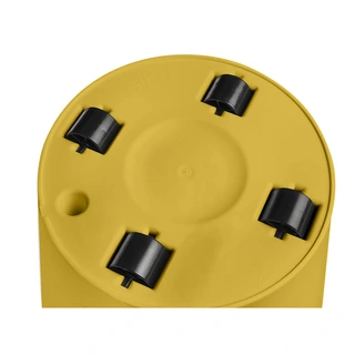 Elho Loft Urban Pot+Wiel Ø40 cm - Oker - afbeelding 3