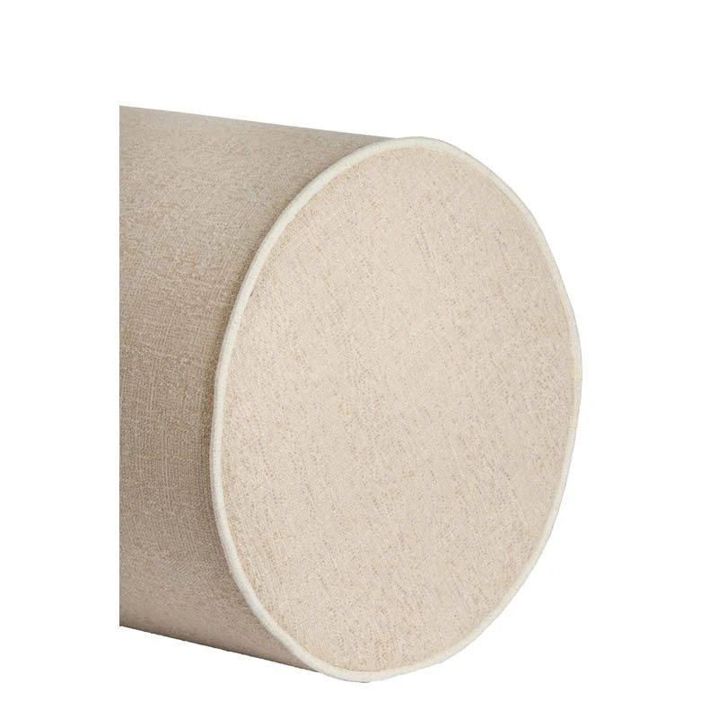 Light & Living Poef Rosin Beige/Crème - Ø40x45 cm - afbeelding 3