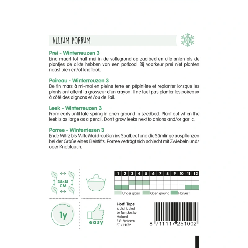 Horti Tops Prei Winterreuzen 3 - afbeelding 2