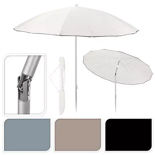 wijs Ziek persoon Taalkunde Pro Garden Parasol Shanghai Basic Ø240 cm - Assorti | De Boet