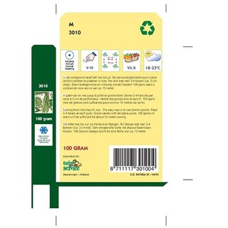 Pronksnijbonen Emergo Stringless, 100g - afbeelding 2