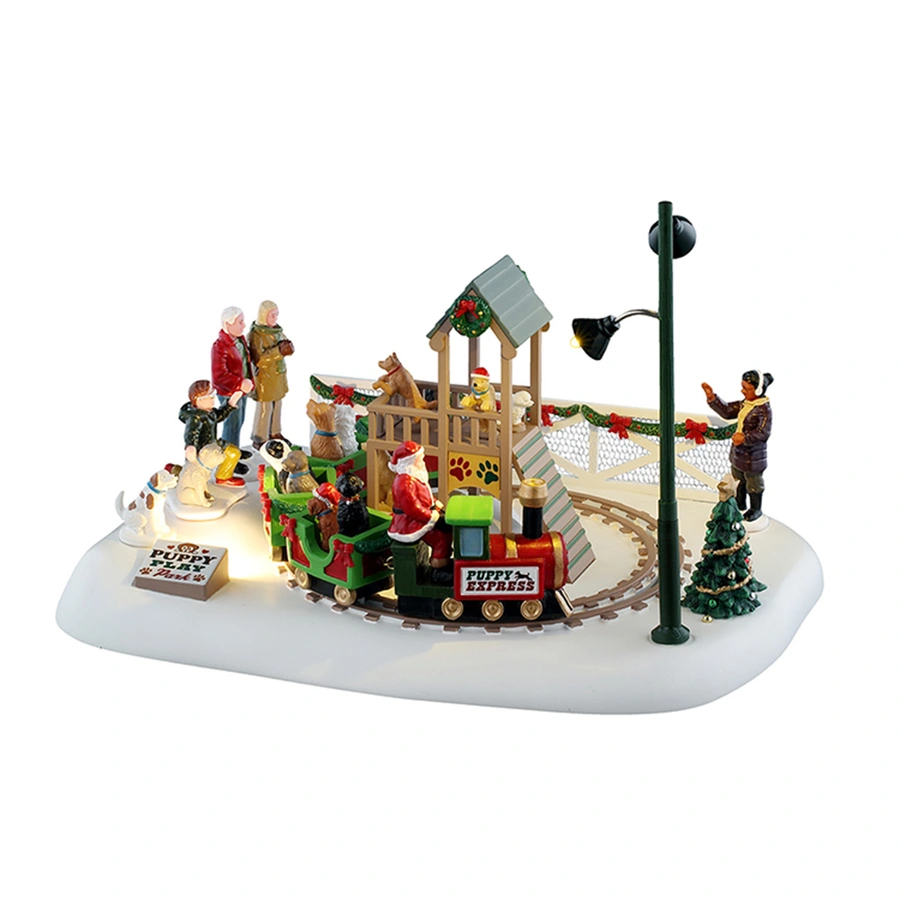 Lemax Puppy Play Park