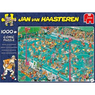 Puzzel Jan van Haasteren Hockey Kampioenschappen - 1000 st. - afbeelding 2