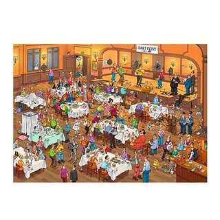 Puzzel Jan van Haasteren Darten - 1000 st. - afbeelding 2