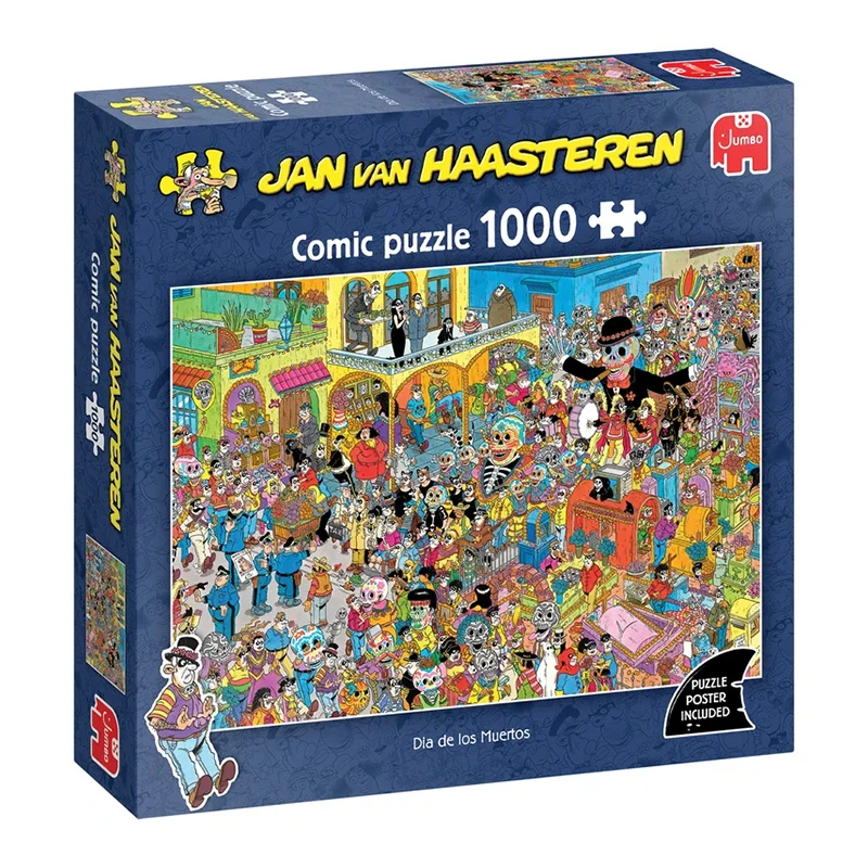 Puzzel Jan van Haasteren Dia De Los Muertos - 1000 st.