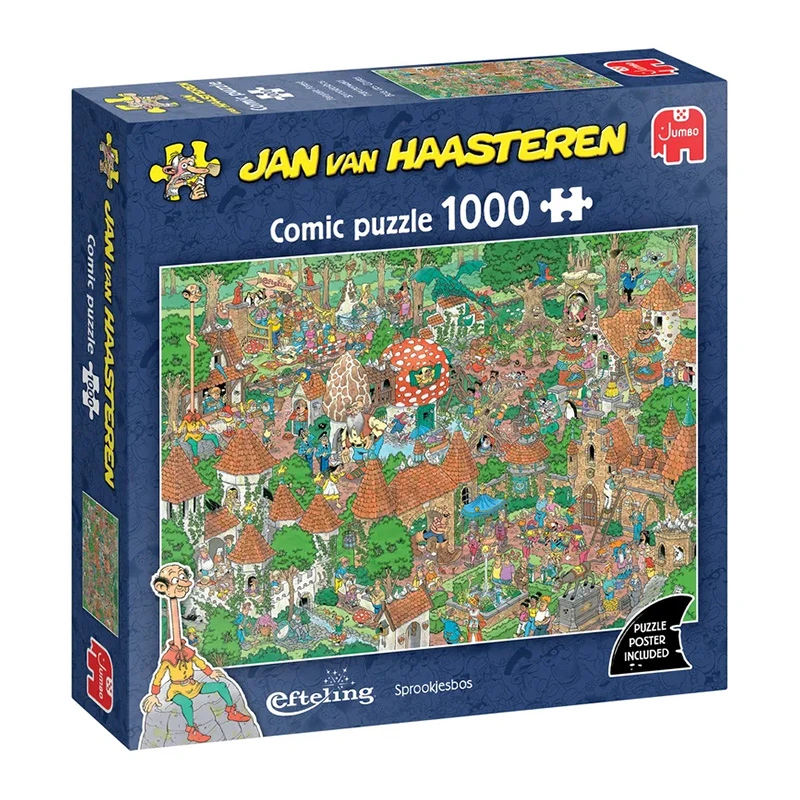 Puzzel Jan van Haasteren Efteling Sprookjesbos - 1000 st.