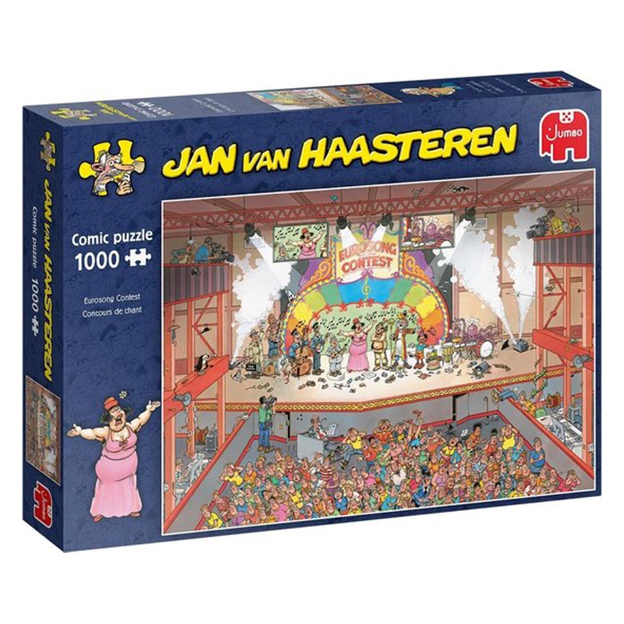 Puzzel Jan van Haasteren Eurosong Contest - 1000 st.
