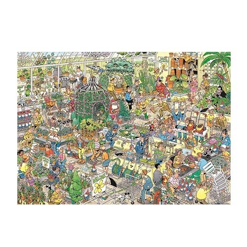 Puzzel Jan van Haasteren Het Tuincentrum - 1000 st. - afbeelding 2