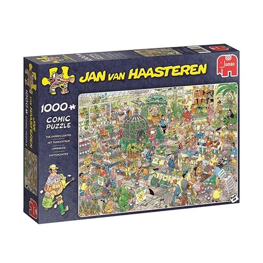 Puzzel Jan van Haasteren Het Tuincentrum - 1000 st. - afbeelding 1