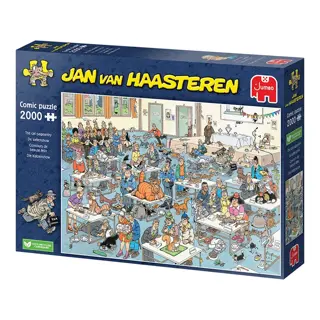 Puzzel Jan van Haasteren Kattenshow - 2000 st.