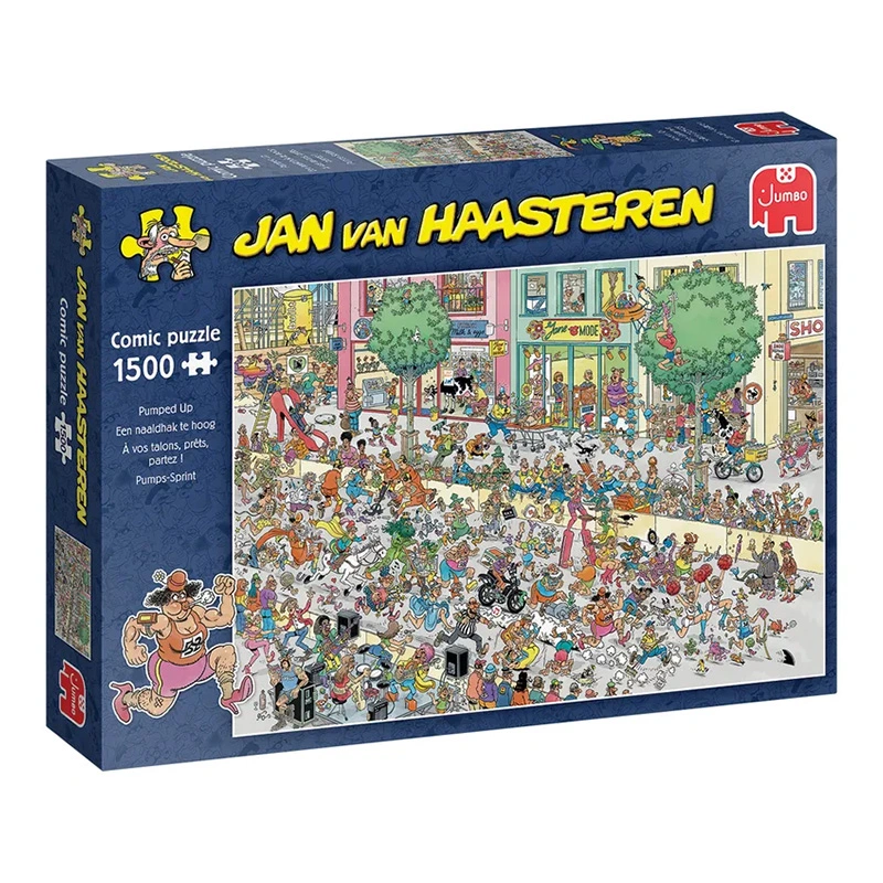 Puzzel Jan van Haasteren Naaldhak te Hoog - 1500 st.