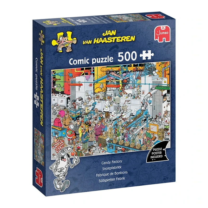 Puzzel Jan van Haasteren Snoepfabriek - 500 st.