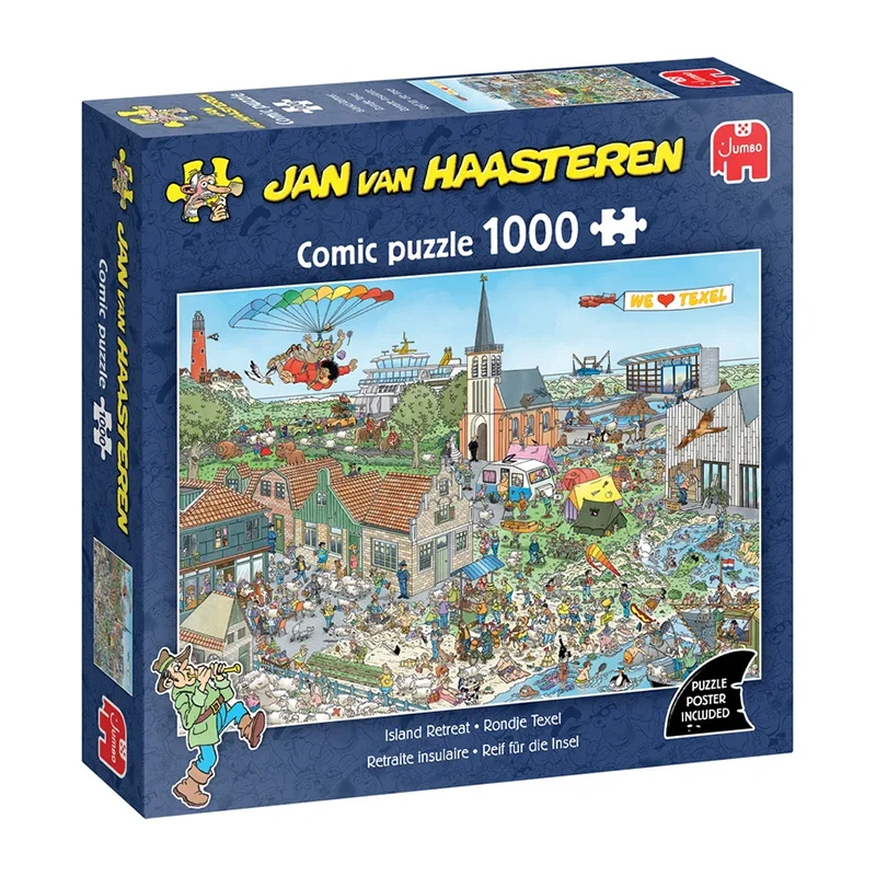 Puzzel Jan van Haasteren Texel - 1000 st.