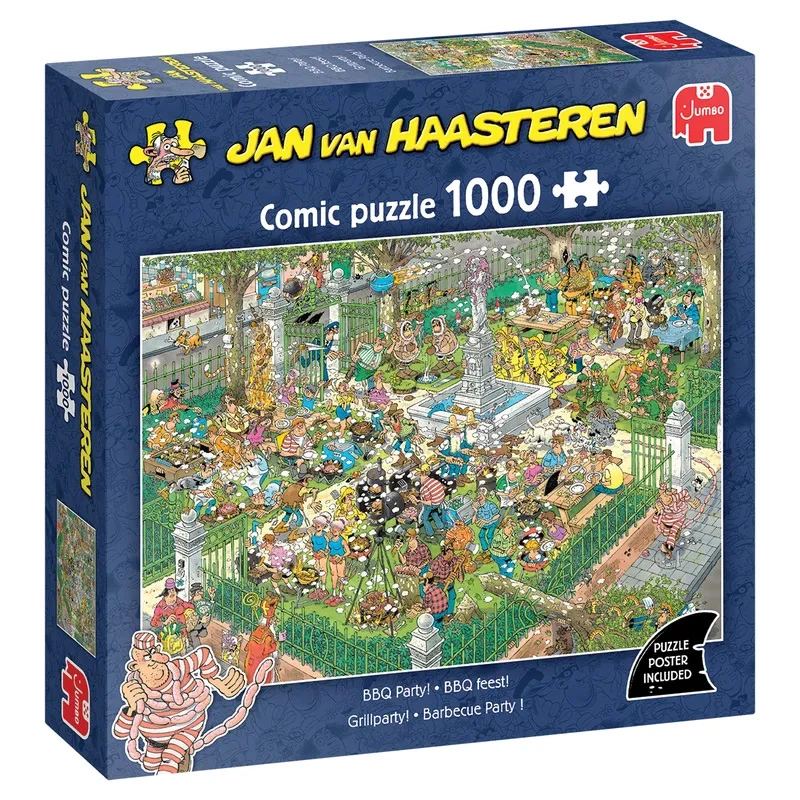 Puzzel Jan van Haasteren BBQ Party! - 1000 st.