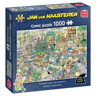 Puzzel Jan van Haasteren Het Tuincentrum - 1000 st.