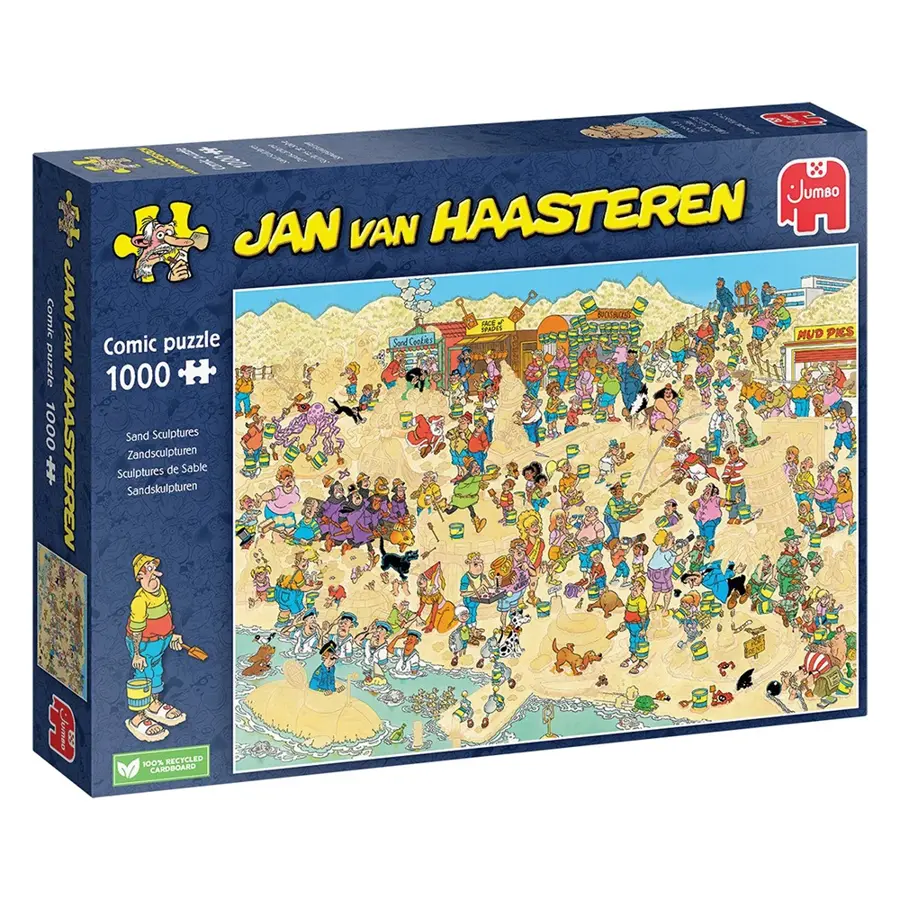 Puzzel Jan van Haasteren Zandsculpturen - 1000 st.