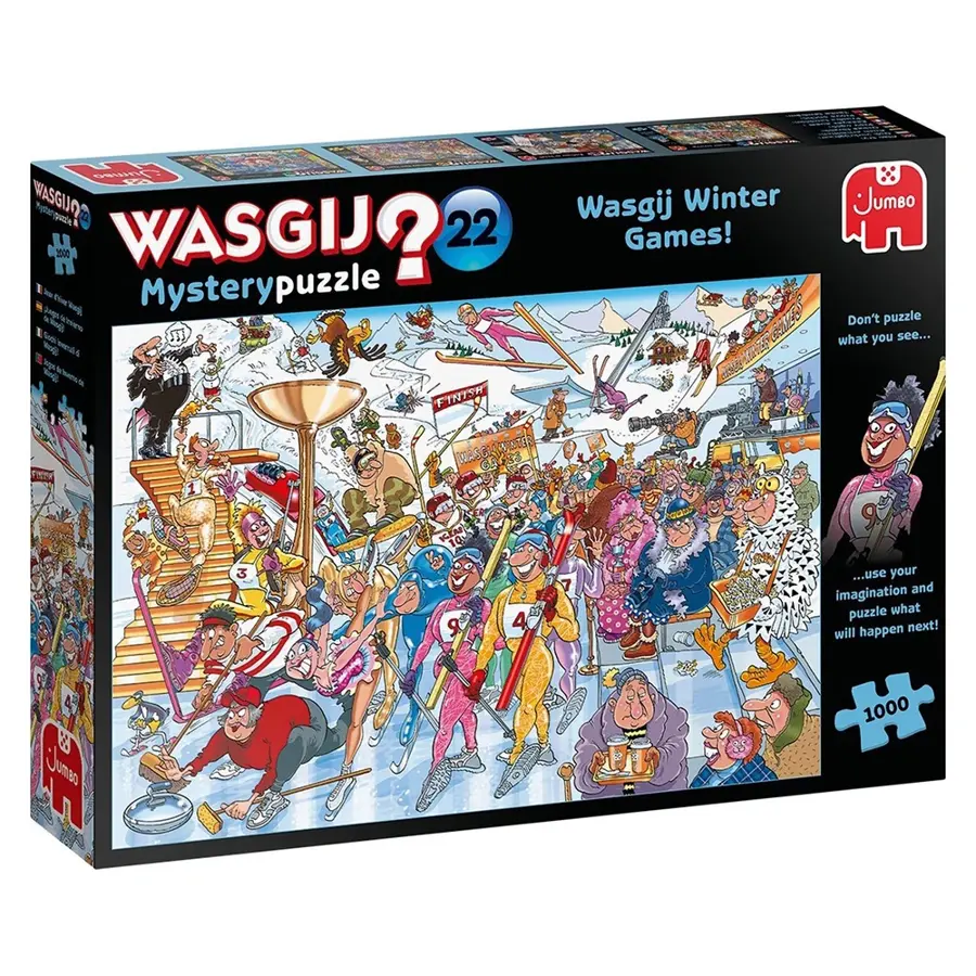 Puzzel Xmas Wasgij 22 Winterspelen - 1000 st.