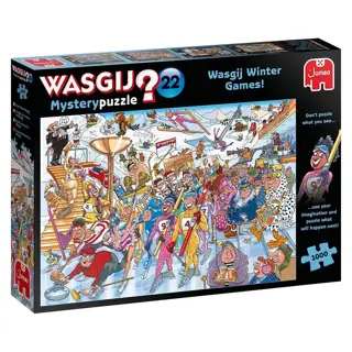 Puzzel Xmas Wasgij 22 Winterspelen - 1000 st.