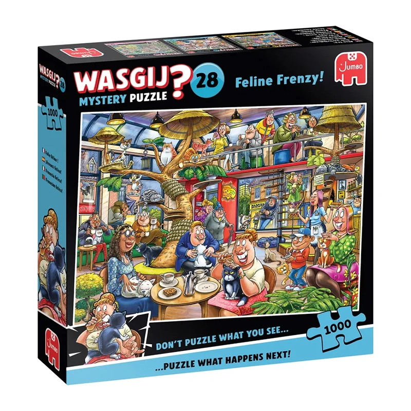 Puzzel Wasgij 28 Kat en Muisspel - 1000 st.