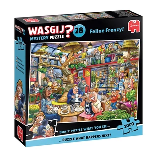 Puzzel Wasgij 28 Kat en Muisspel - 1000 st.