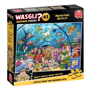 Puzzel Wasgij 43 Aquarium Antics! - 1000 st.