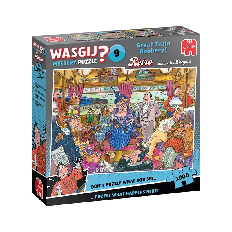 Puzzel Wasgij 8 Great Train Robbery - 1000 st.