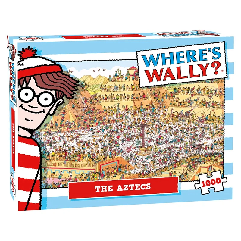 Puzzel Where's Wally The Aztecs - 1000 st.