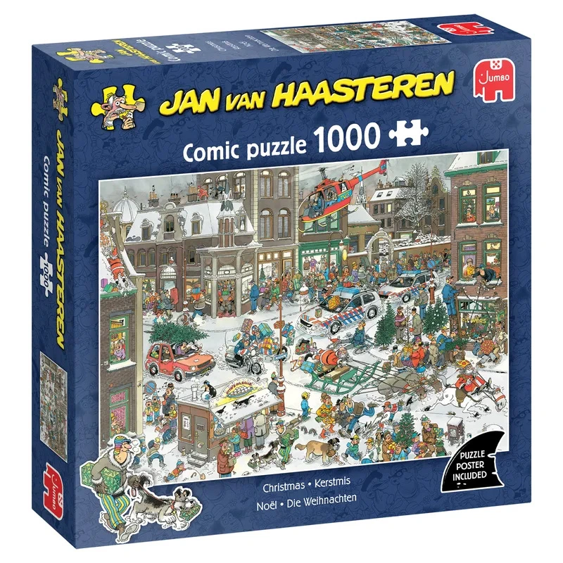 Puzzel Xmas Jan van Haasteren Christmas - 1000 st.