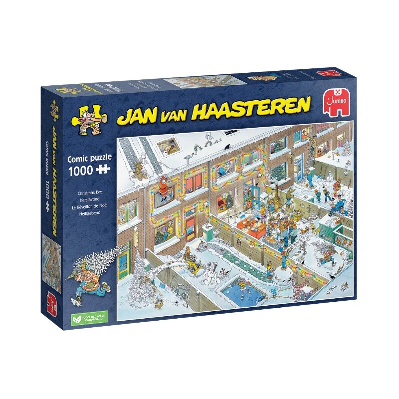 Puzzel Xmas Jan van Haasteren Christmas Eve - 1000 st.