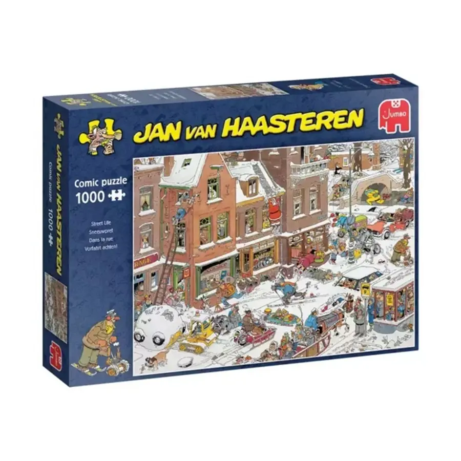 Puzzel Xmas Jan van Haasteren Street Life - 1000 st.