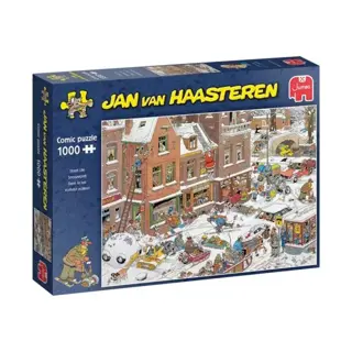 Puzzel Xmas Jan van Haasteren Street Life - 1000 st.